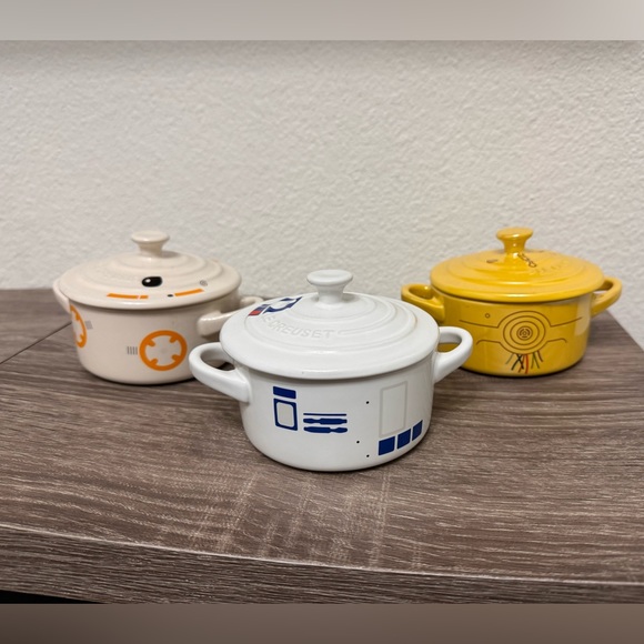Le Creuset Other - Le Creuset x Star Wars Set of 3 Cocottes